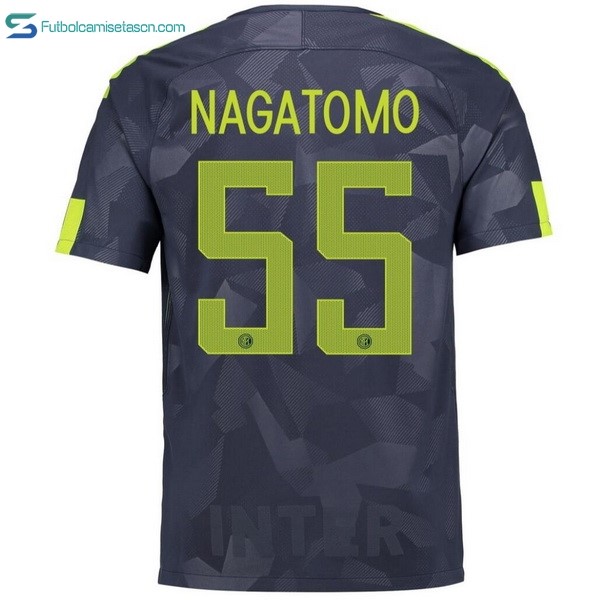 Camiseta Inter 3ª Nagatomo 2017/18